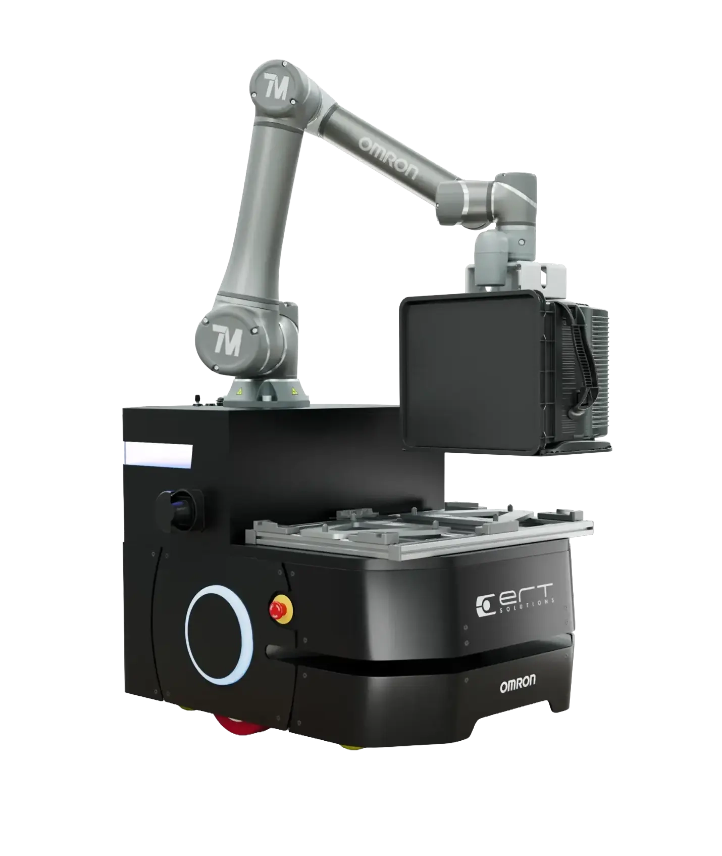 manipulateur mobile avec structure AMAT pour l'industrie des semi-conducteurs