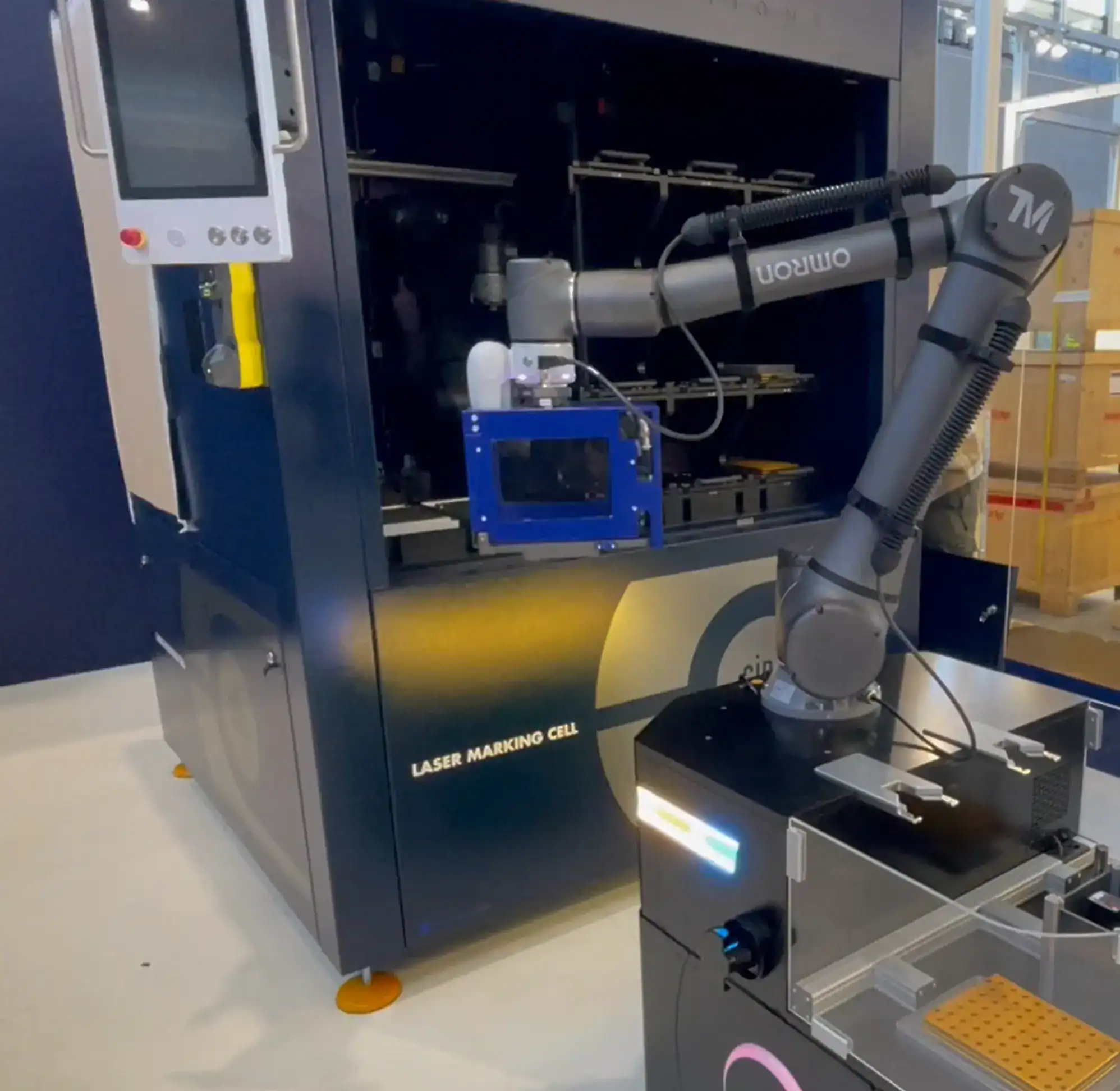 Automatische Maschinenbeladung mit mobERT