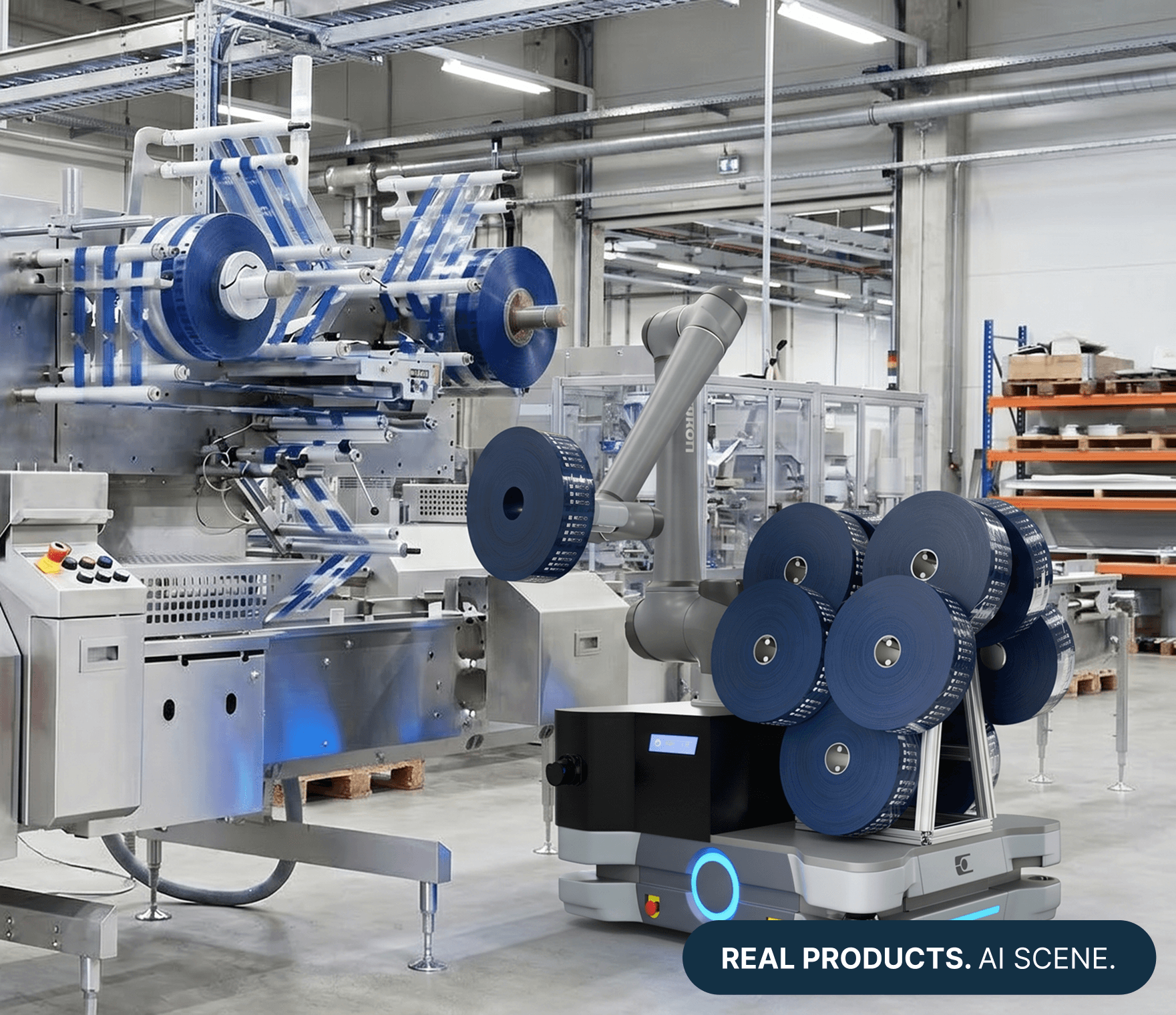 Autonomes Line Filling mit Rollen durch mobilen Manipulator