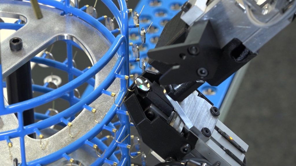 Automatisierte Sortierung von Uhrenteilen