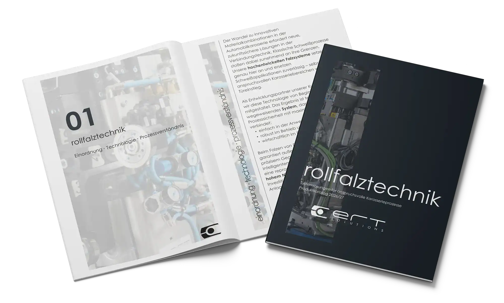 Produktkatalog für Rollfalztechnik von ERT Solutions