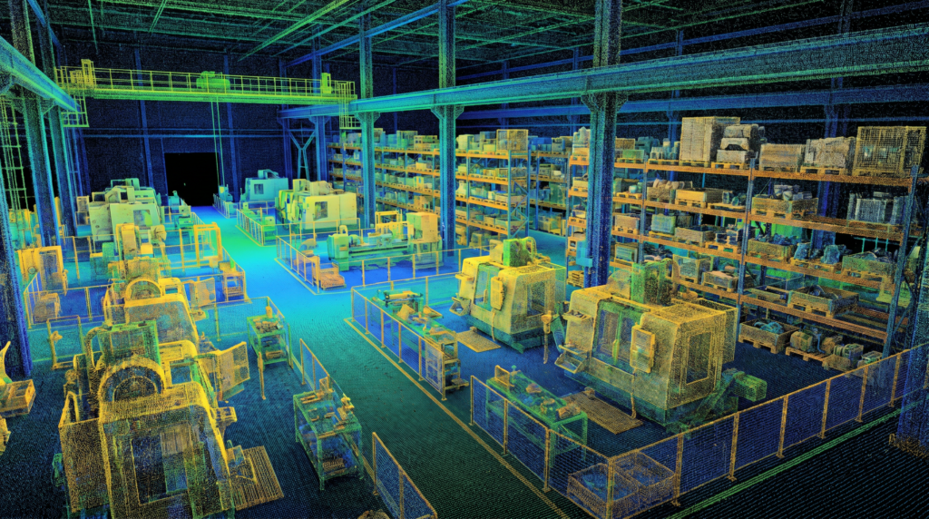 3D point cloud for digital twin by ERT Solutions